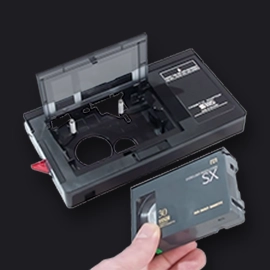 Кассета VHS-C с адаптером